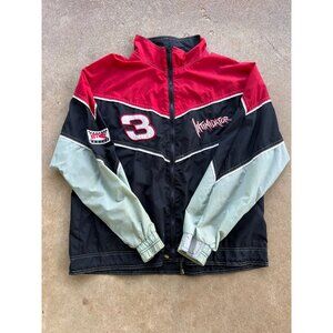 Vintage Nutmeg Dale Earnhardt The Intimidator Racing Jacket L A4